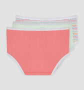 Assorted Bikini Brief Pack Of 3 For Baby Girl - MEME