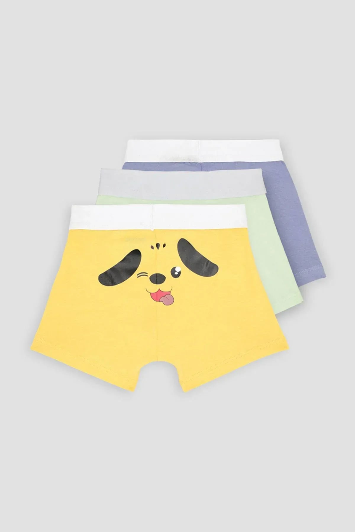 Assorted Boxer Short Pack Of 3 For Boy - MEME