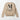 Minimal Logo Crewneck Sweatshirt for Women - Beige - MEME
