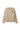 Minimal Logo Crewneck Sweatshirt for Women - Beige - MEME