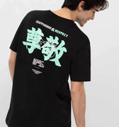 Printed T-Shirt For Men - Black - MEME