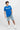 Printed T-Shirt For Men - Royal Blue - MEME