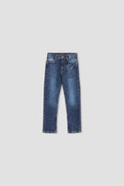 Medium Wash Slim Fit Jeans For Boy - Mid Blue - MEME