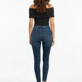 Off-Shoulder Ribbed Top for Women - Black - MEME