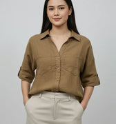 Oversized Shirt for Women - Plantation - MEME