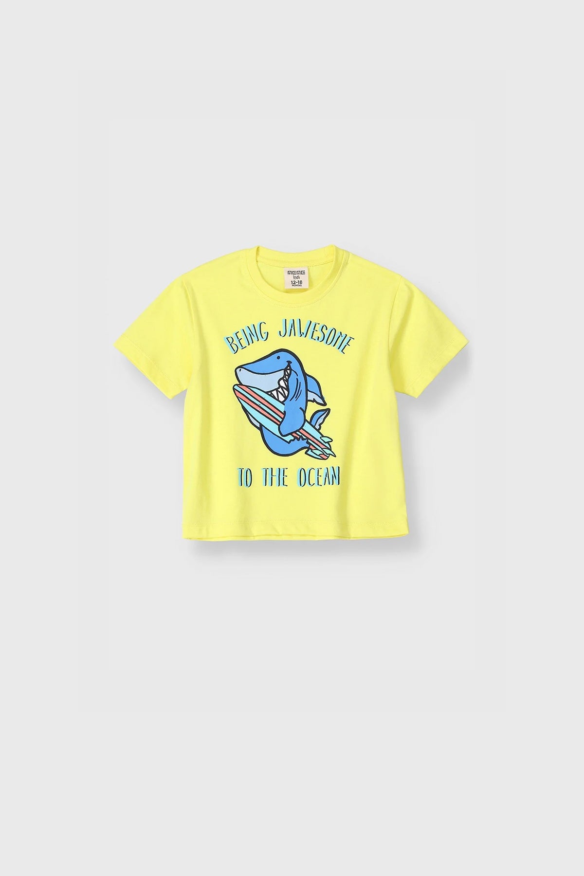 Ocean T-Shirt For Baby Boy - Yellow