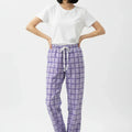 Pajama Pants For Women - Purple - MEME