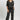 Pajama Set For Women - Charcoal - MEME