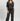 Pajama Set For Women - Charcoal - MEME