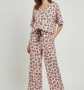 Pajama Set For Women - Pink - MEME