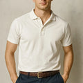 Polo T-Shirt For Men - White - MEME