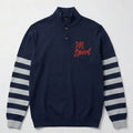 Polo Sweatshirt For Men - Navy - MEME