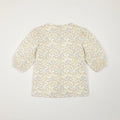 Floral Print Top For Women - Yellow - MEME
