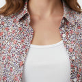 PRINTED BUTTON DOWN SHIRT FOR WOMEN   MEME