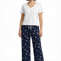  PRINTED PJ SET FOR WOMEN   MEME