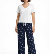  PRINTED PJ SET FOR WOMEN   MEME