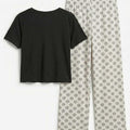  PRINTED PJ SET FOR WOMEN   MEME