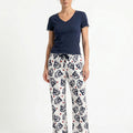  PRINTED PJ SET FOR WOMEN   MEME