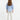 Puff Sleeve Button-Down Top for Girls - Light Blue - MEME