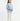 Puff Sleeve Button-Down Top for Girls - Light Blue - MEME