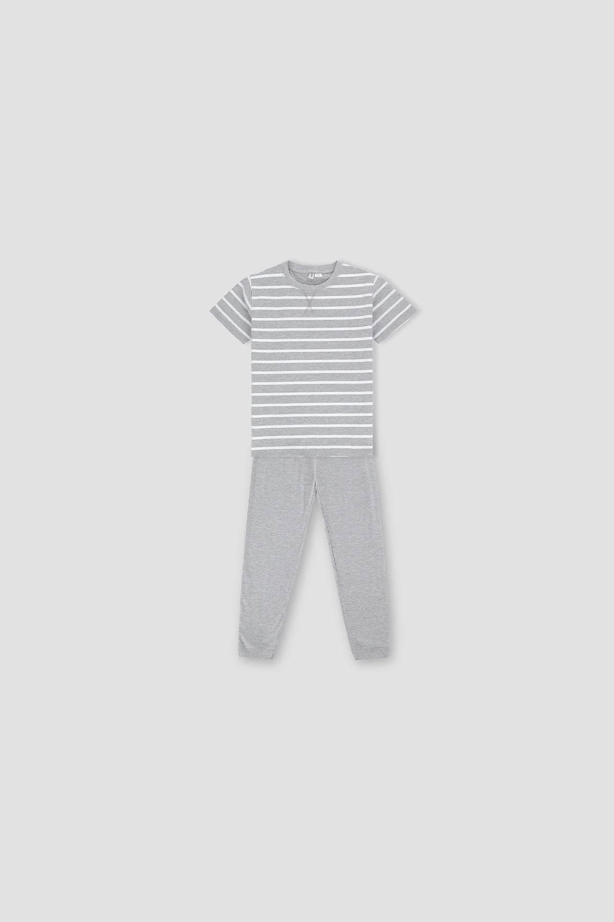 Pj Set For Boy - Heather Grey