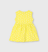 Polka Dot Dress For Baby Girl - Yellow - MEME