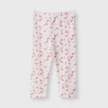  Printed Legging For Baby Girl - Egret 