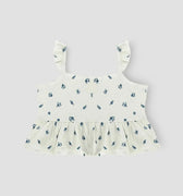 Printed Set For Baby Girl - Egret - MEME
