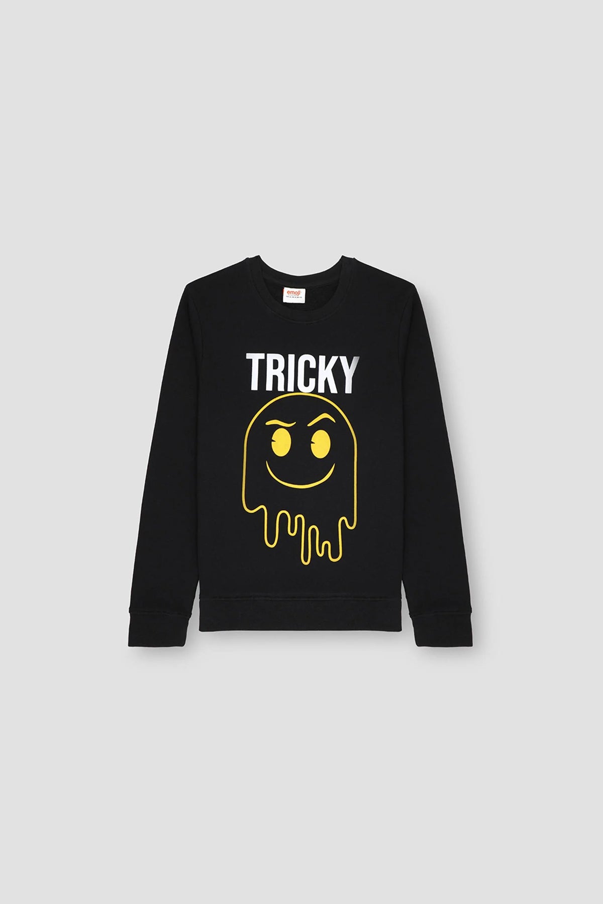 Printed Sweatshirt For Men - Black