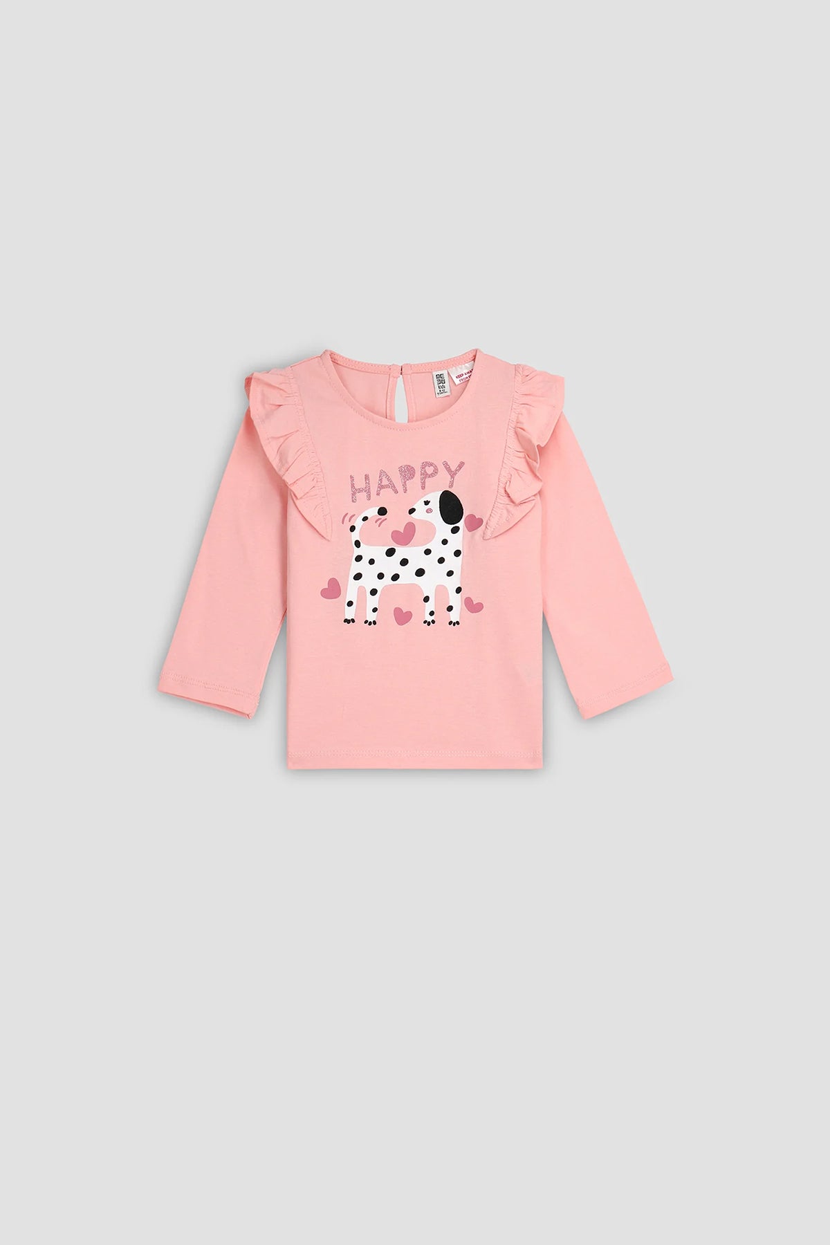 Printed T-Shirt For Baby Girl - PINK