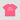 Printed T-Shirt For Women - Hot Pink - MEME