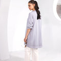 Women Swiss Dot Midi Tunic 