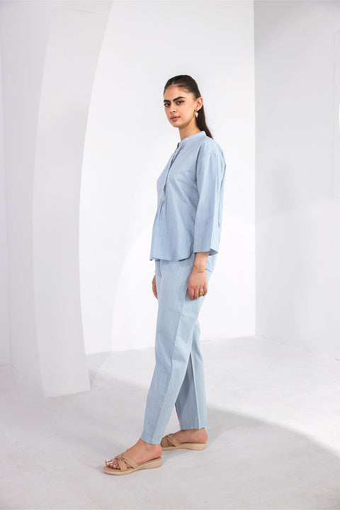 Women Pleated Co-Ord Set
