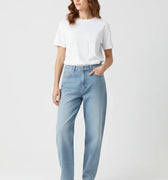 Relaxed Fit Jeans For Women - Light Blue - MEME