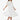 Tiered Midi Dress for Girl – White - MEME