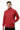 Zip-Up Sweat Jacket for Men – Tango Red