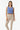 Activewear Crop Top for Women - Blue