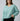 V-Neck Sweatshirt For Women - Green - MEME