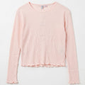  RIBBED FULL SLEEVES T-SHIRT FOR GIRL   MEME