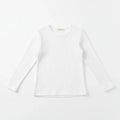 Long Sleeve Top For Girls - White - MEME