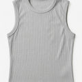  RIBBED TANK TOP FOR WOMEN   MEME