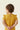 Ruffle Sleeve Tee For Baby Girl - Mustard - MEME