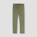 Regular-Fit Chino Trouser For Men - Army Brown back side
