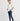 Solid Blouse For Girl - White - MEME