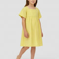 Dress For Girl - Yellow - MEME