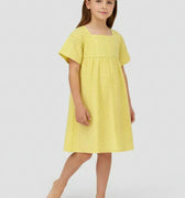Dress For Girl - Yellow - MEME