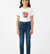 Emoji T-Shirt For Girl - White - MEME