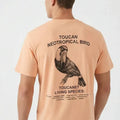Printed T-Shirt For Men - Peach - MEME
