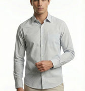 Stripe Shirt For Men - Grey Stripes - MEME