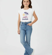 Graphic T-Shirt For Girl - White - MEME